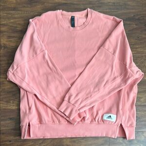 Adidas Coral Maternity/Nursing Sweatshirt EUC size M